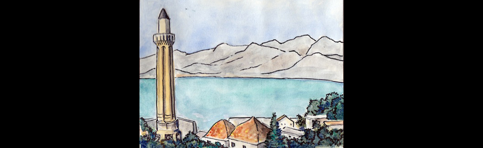Minareto scanalato di Antalya (illustrazione)