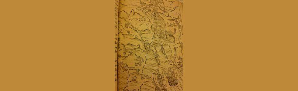 Mappa di Tunisi, XVI secolo